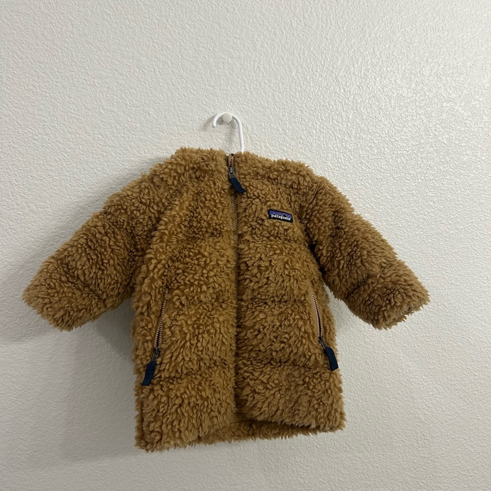 Patagonia Brown Fleece Kids Jacket